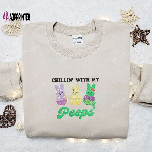 Chillin With My Peeps: Disney Princesses Shirt & Hoodie – Thanksgiving Day Gift Ideas