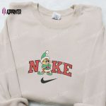 Disney x Nike Chip Embroidered Christmas Sweatshirt – Best Cartoon Gift Idea