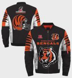 Cincinnati Bengals AFC Conference Champions Black Bomber Jacket