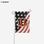 Cincinnati Bengals Americana Garden Flag – House Flag Home Decor Gift – House Flag Home Decor Gift