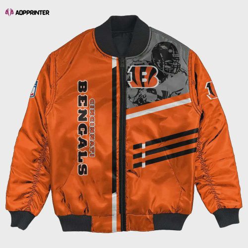 Cincinnati Bengals AFC Conference Champions Black Bomber Jacket