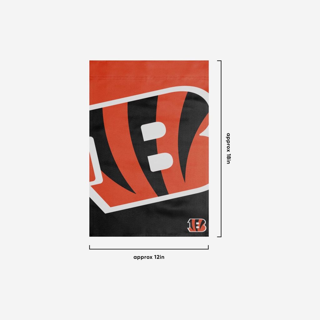 Cincinnati Bengals Colorblock Helmet Garden Flag – House Flag Home Decor Gift – House Flag Home Decor Gift