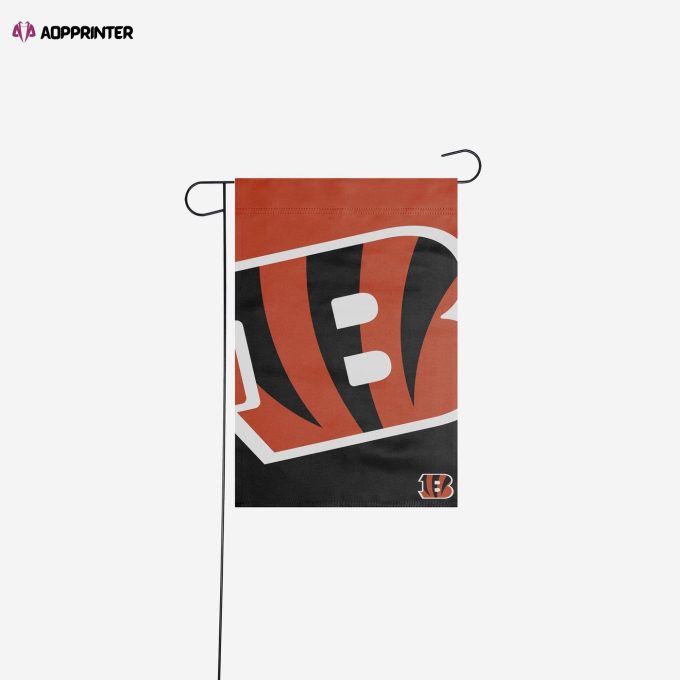 Cincinnati Bengals Colorblock Helmet Garden Flag – House Flag Home Decor Gift – House Flag Home Decor Gift