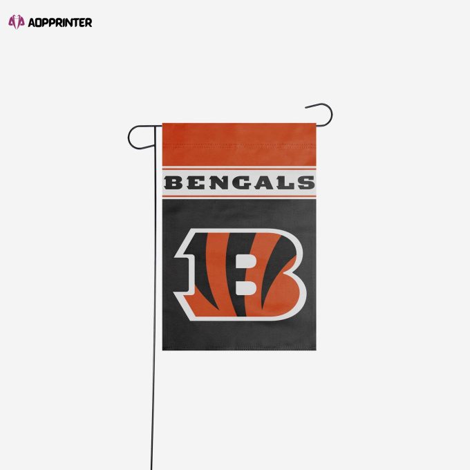 Cincinnati Bengals Garden Flag – House Flag Home Decor Gift – House Flag Home Decor Gift