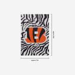 Cincinnati Bengals White Stripe Big Logo Garden Flag – House Flag Home Decor Gift – House Flag Home Decor Gift