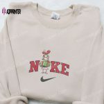 Cindy Lou Who x Nike Christmas Embroidered Sweatshirt: Festive Movie Shirt Perfect Gift Idea