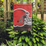 Cleveland Browns Colorblock Helmet Garden Flag – House Flag Home Decor Gift – House Flag Home Decor Gift