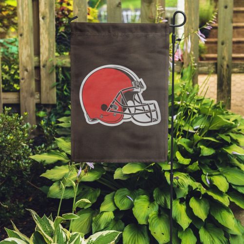 Cleveland Browns Solid Garden Flag – House Flag Home Decor Gift – House Flag Home Decor Gift