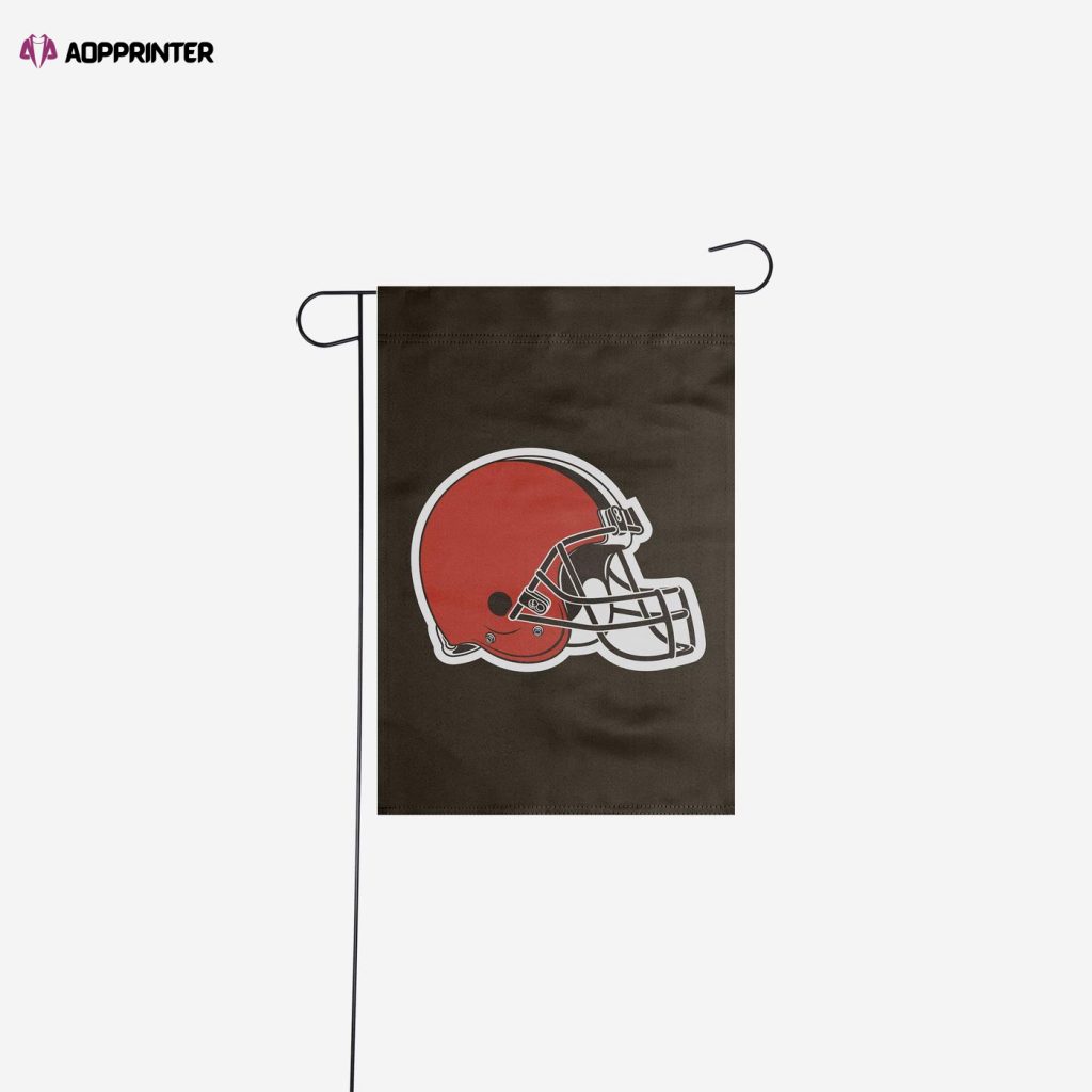 Cleveland Browns Solid Garden Flag – House Flag Home Decor Gift – House Flag Home Decor Gift