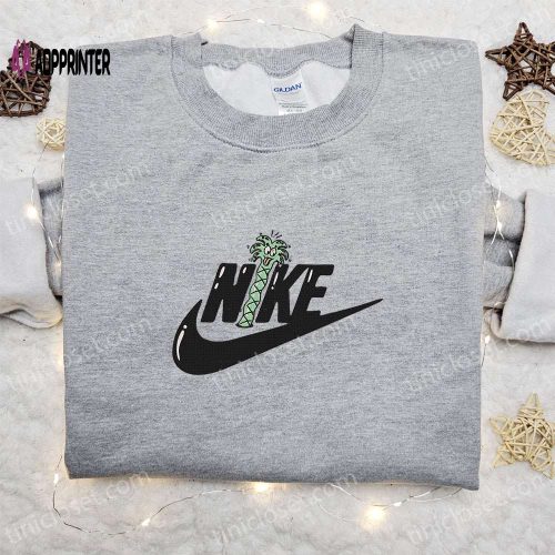 Double Outline x Nike Embroidered Sweatshirt – Best Nike Inspired Family Birthday Gift