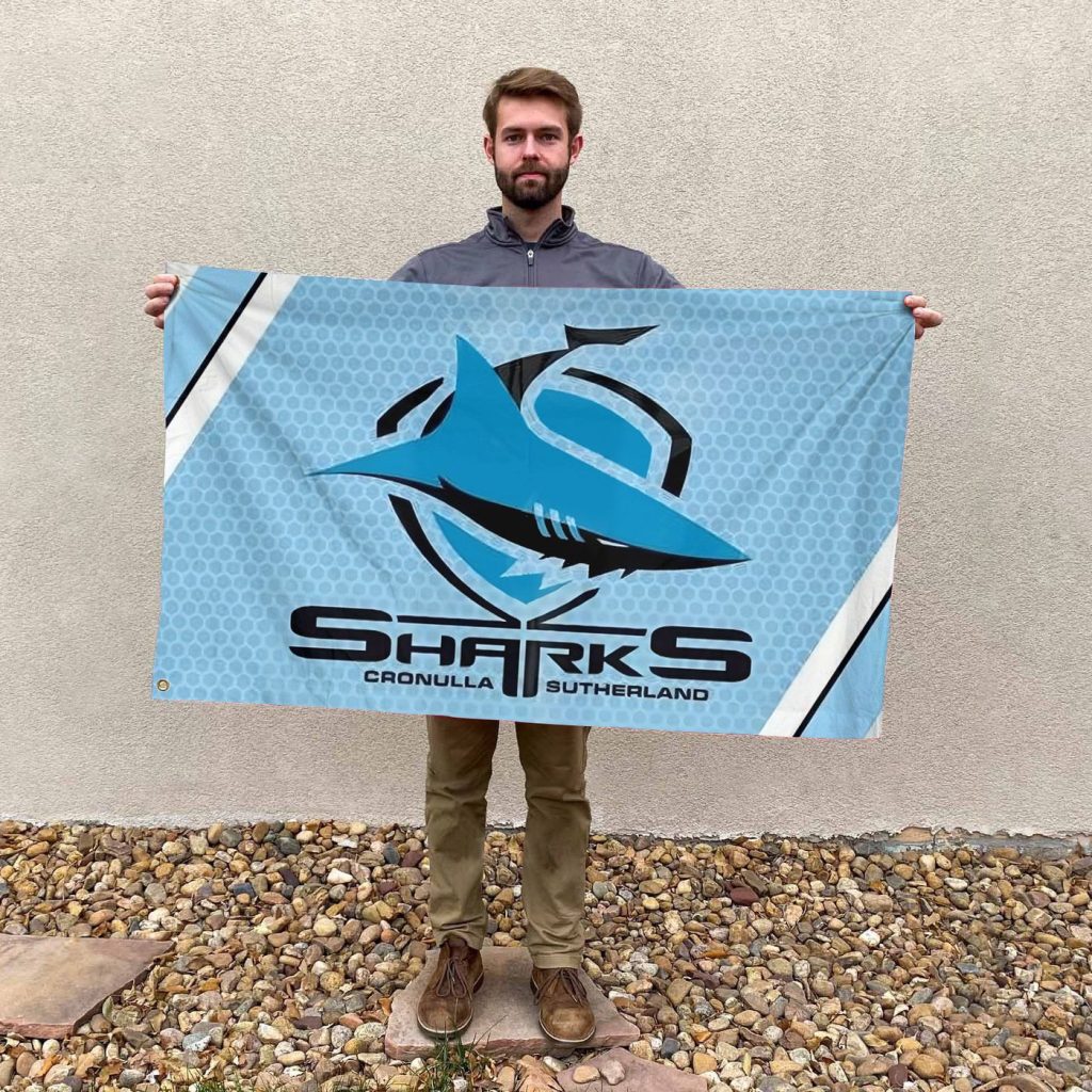 Cronulla-Sutherland SharksD House Flag Gift