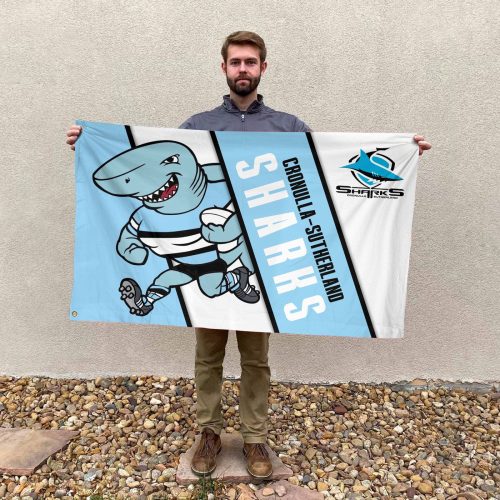 Cronulla-Sutherland SharksD House Flag Gift