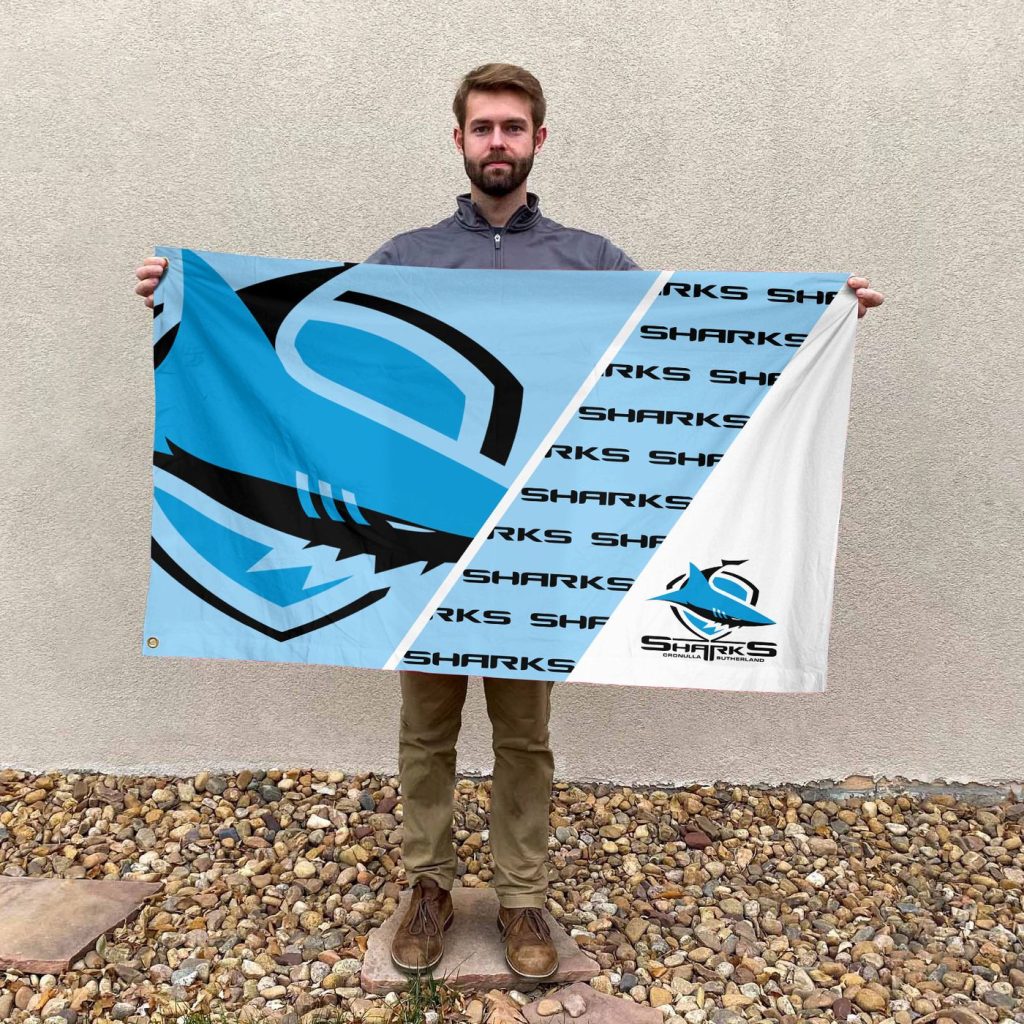 Cronulla-Sutherland SharksD House Flag Gift