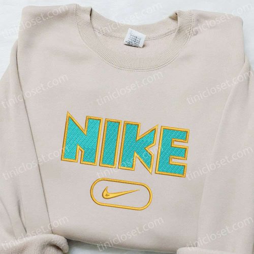 Custom Nike Embroidered Shirt: Unique Nike Inspired Birthday Gift