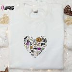 Cute & Cool Halloween Embroidered Shirt: Best Gift for Halloween Lovers