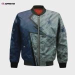 Dallas Cowboys Bomber Jacket 3D Printed Abstract Pattern Sport Customized