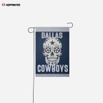 Dallas Cowboys Day of the Dead Garden Flag – House Flag Home Decor Gift – House Flag Home Decor Gift