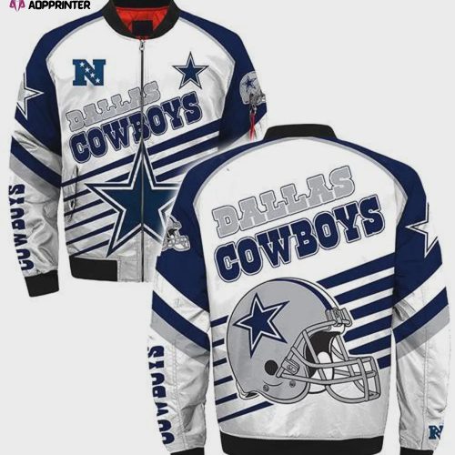 Dallas Cowboys Micah Parsons Pattern Bomber Jacket