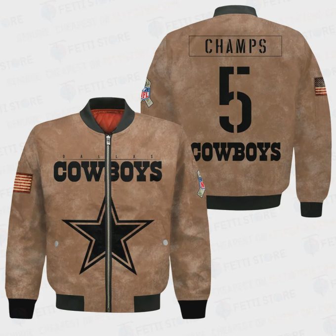 Dallas Cowboys – National Football League 2023 Unisex AOP Bomber Jacket V1