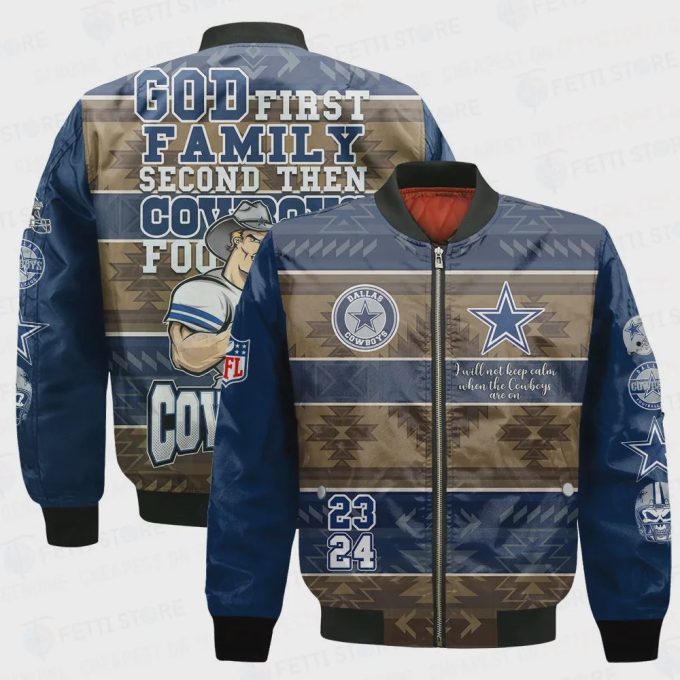 Dallas Cowboys – National Football League AOP Bomber Jacket STM V1