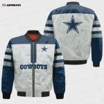 Dallas Cowboys NFL 2023 Starter Thursday Night Gridiron Raglan Unisex Bomber Jacket V6