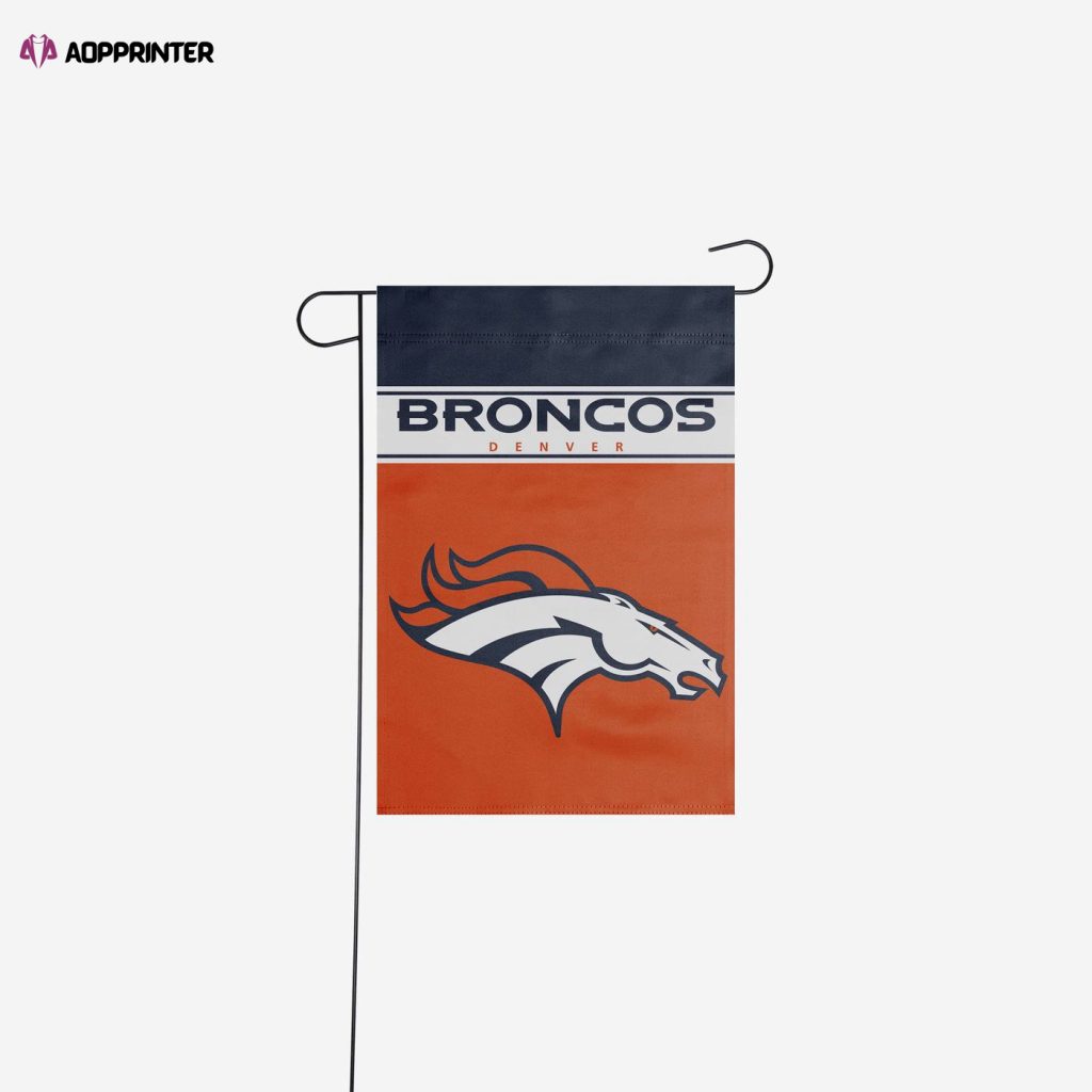 Denver Broncos Garden Flag – House Flag Home Decor Gift – House Flag Home Decor Gift