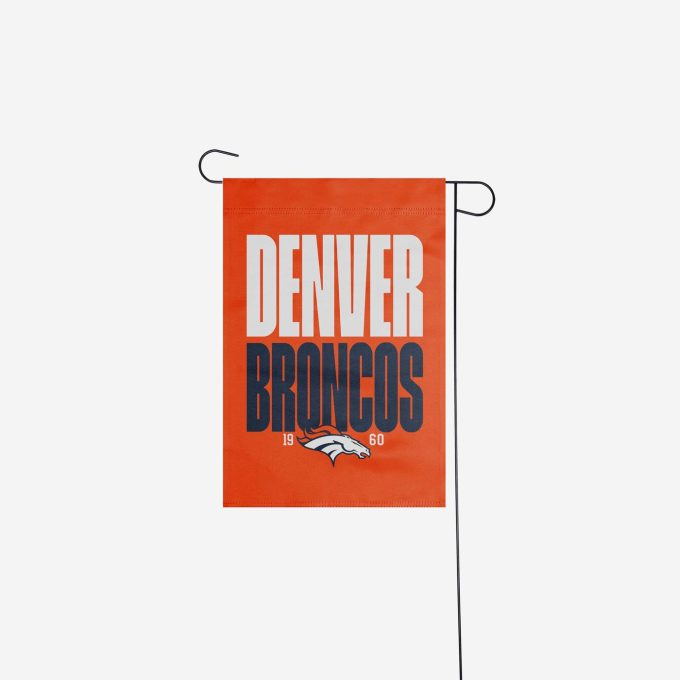 Denver Broncos Garden Flag – House Flag Home Decor Gift – House Flag Home Decor Gift