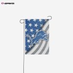 Detroit Lions Americana Garden Flag – House Flag Home Decor Gift – House Flag Home Decor Gift