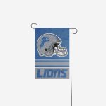 Detroit Lions Colorblock Helmet Garden Flag – House Flag Home Decor Gift – House Flag Home Decor Gift