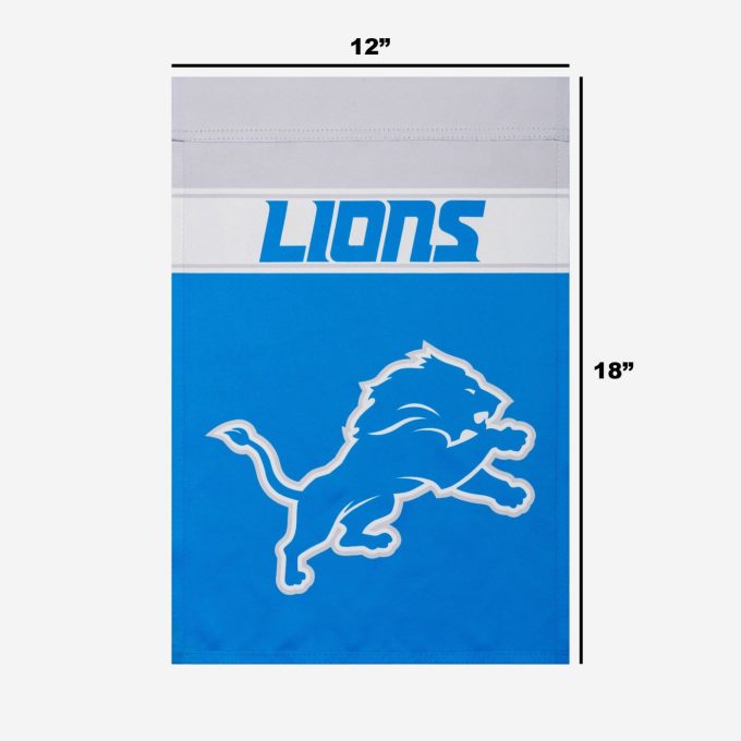 Detroit Lions Garden Flag – House Flag Home Decor Gift – House Flag Home Decor Gift