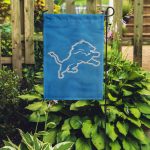 Detroit Lions Solid Garden Flag – House Flag Home Decor Gift – House Flag Home Decor Gift