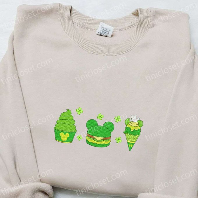 Disney Saint Patrick’s Day Snacks Shirt & Characters Hoodie: Festive Gift Ideas