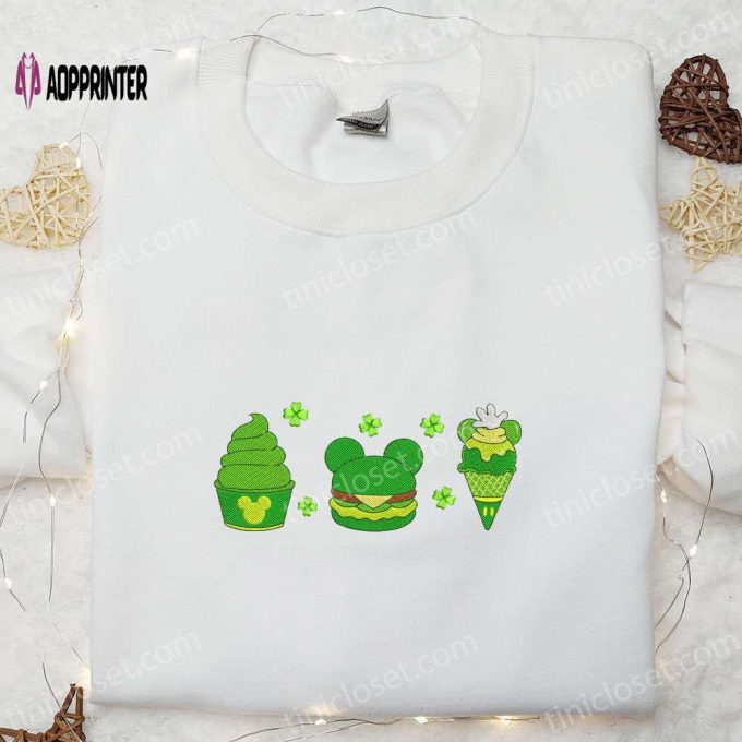 Disney Saint Patrick’s Day Snacks Shirt & Characters Hoodie: Festive Gift Ideas