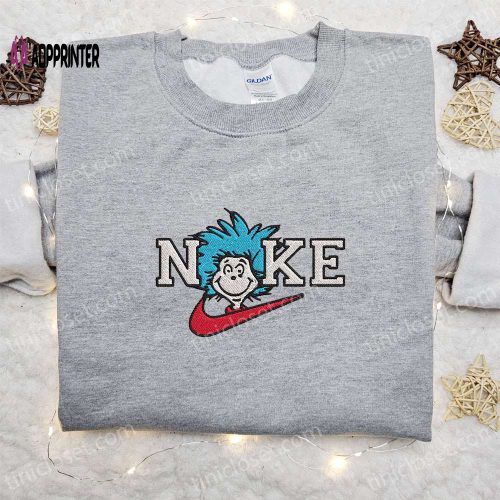 Gingerbread x Nike Embroidered Sweatshirt: Best Christmas Gift for Family