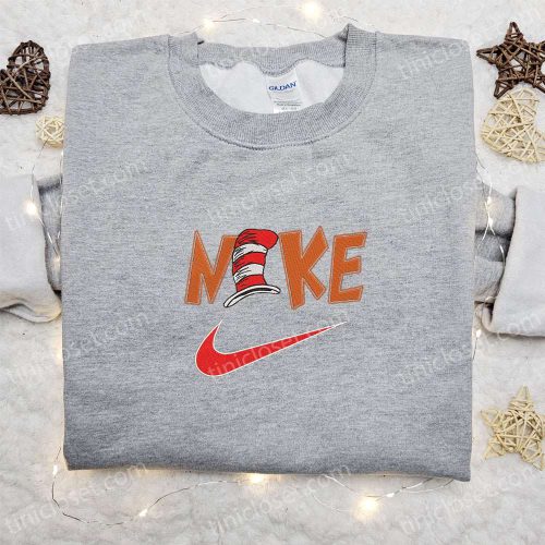 Dr Seuss x Nike Embroidered Shirt: Unique Christmas Gift with Nike Inspiration