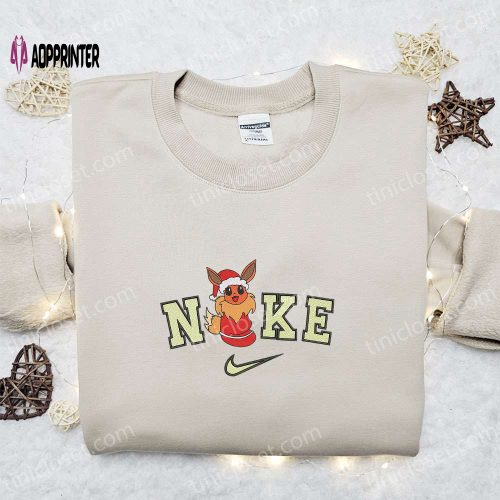 Disney x Nike Stitch Noel Christmas Sweatshirt – Festive Embroidered Shirt Best Gift Ideas