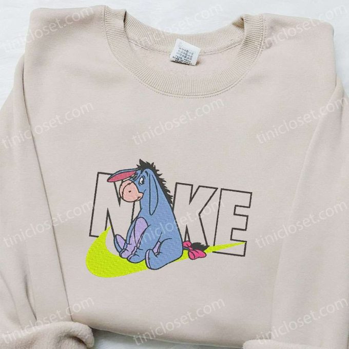 Eeyore x Nike Cartoon Sweatshirt & Disney Characters T-shirt: Best Family Gift Ideas