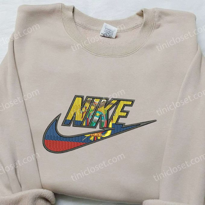 Stylish Ekuador x Nike Embroidered Shirt: Perfect Gift for Daughter