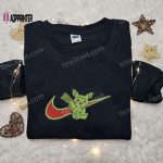 Frankenstein Pikachu x Swoosh Embroidered Sweatshirt: Funny Pokemon Shirt with Hoodie Design