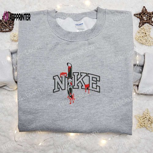 Gary x Nike Cartoon Embroidered Sweatshirt & SpongeBob SquarePants Shirt – Best Family Birthday Gift Ideas