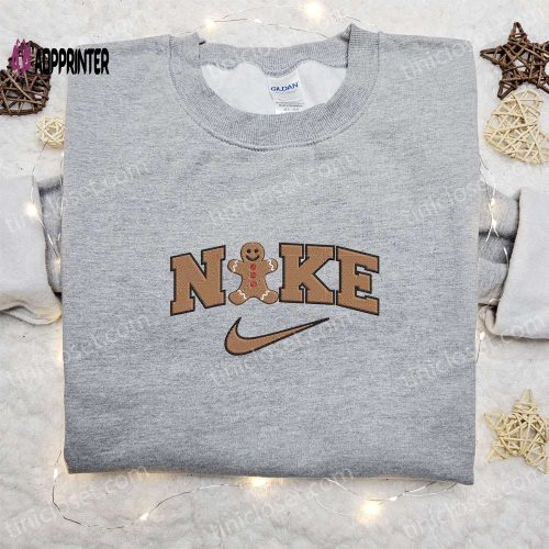 Double Outline x Nike Embroidered Sweatshirt – Best Nike Inspired Family Birthday Gift