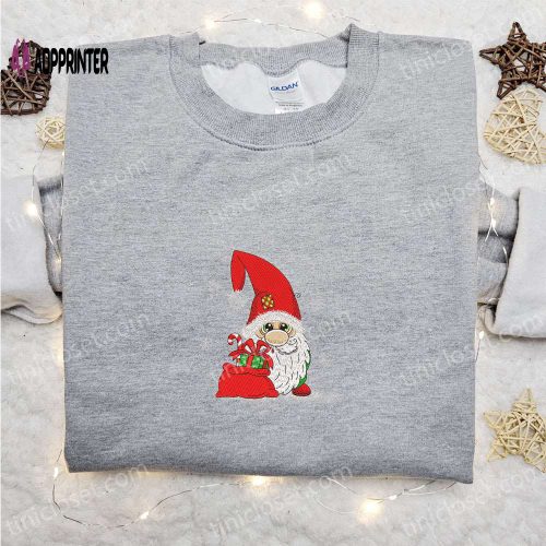 Gnome With Deer Merry Christmas Shirt & Hoodie: Best Gift Ideas