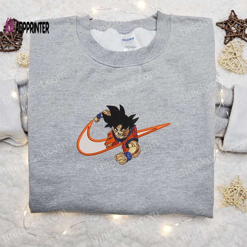 Dragon Ball Goku Black Zamasu x Swoosh Anime Sweatshirt: Best Birthday Gift for Family