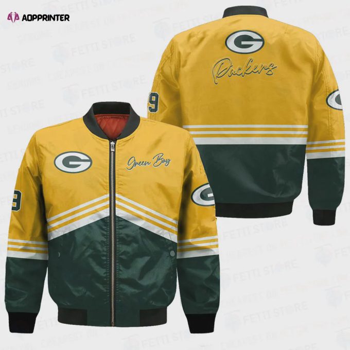 Green Bay Packers – National Football League AOP Bomber Jacket V4