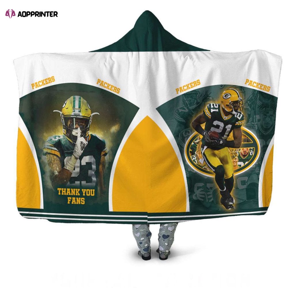 Green Bay Packers NFC North Champs Hooded Blanket – Perfect Fan Gift for Men & Women!