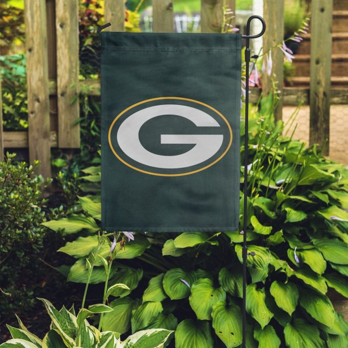 Green Bay Packers Solid Garden Flag – House Flag Home Decor Gift – House Flag Home Decor Gift