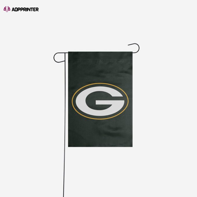 Green Bay Packers Solid Garden Flag – House Flag Home Decor Gift – House Flag Home Decor Gift