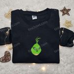 Grinch Logo Hoodie & Movie T-shirt: Best Family Gift Ideas