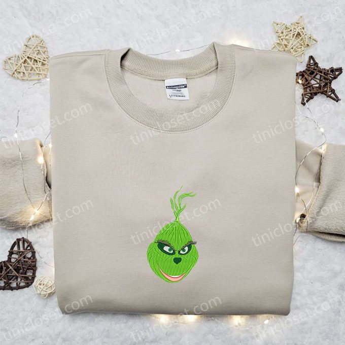 Grinch Logo Hoodie & Movie T-shirt: Best Family Gift Ideas