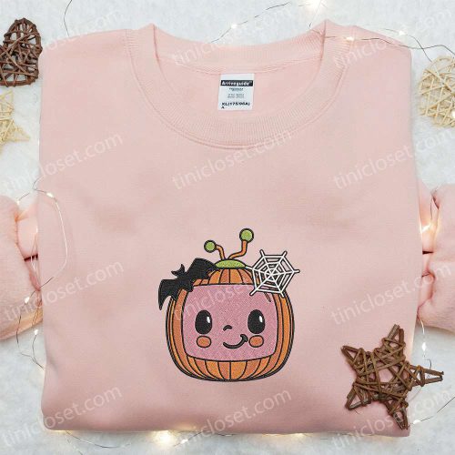 Spooky Cocomelon Pumpkin Hoodie Cute Sweatshirt & Funny T-shirt for Halloween